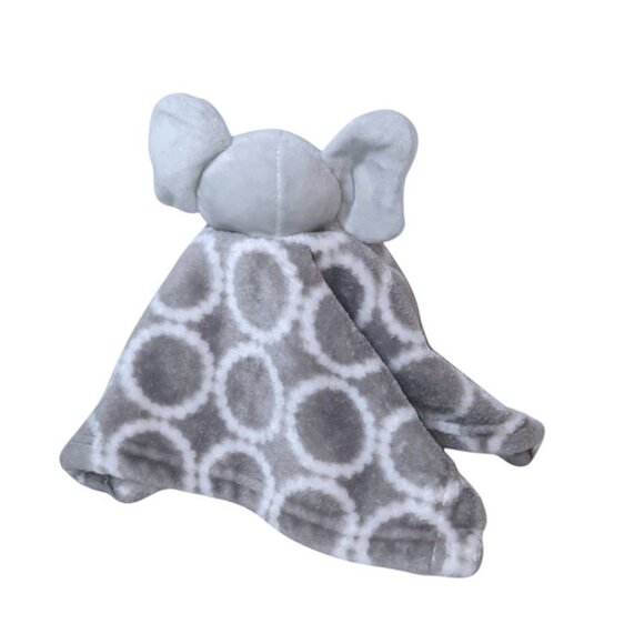 2020 Hudson Baby Elephant Security Lovey Baby Blanket 14" X 14" - Picture 3 of 5